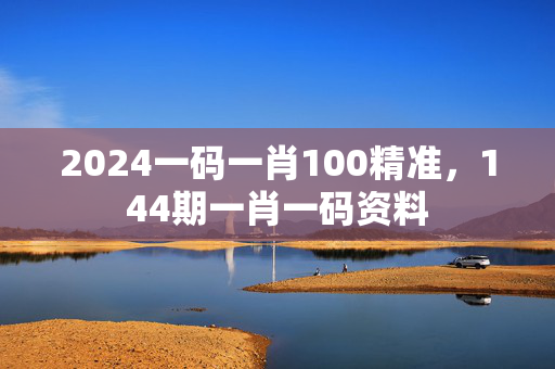 2024一码一肖100精准，144期一肖一码资料