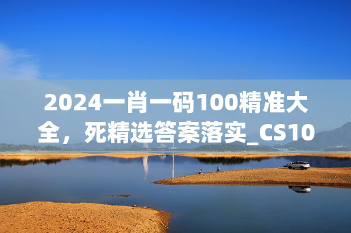 2024一肖一码100精准大全，死精选答案落实_CS100.416