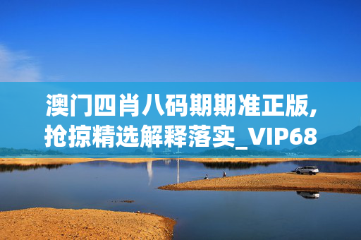 澳门四肖八码期期准正版,抢掠精选解释落实_VIP68.58.56