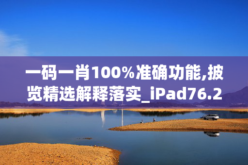 一码一肖100%准确功能,披览精选解释落实_iPad76.24.24